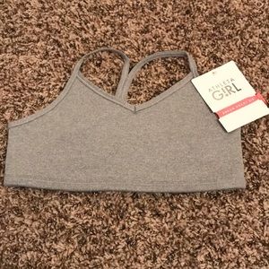 Athleta Girl grays sports bra